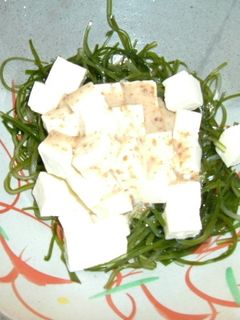 切りこぶと豆腐のサラダ-レシピのメイン写真