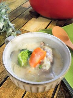 豚肉のキャベツ巻き 餅クリーム煮-レシピのメイン写真