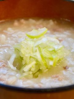 お粥・鶏ガラスープ中華風-レシピのメイン写真