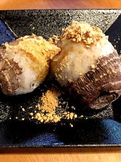 里芋黒ホイル包み焼きメイプルきな粉-レシピのメイン写真