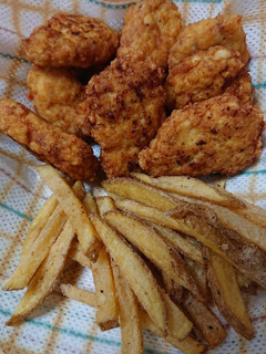 豆腐deふわふわナゲット&自家製ポテト-レシピのメイン写真