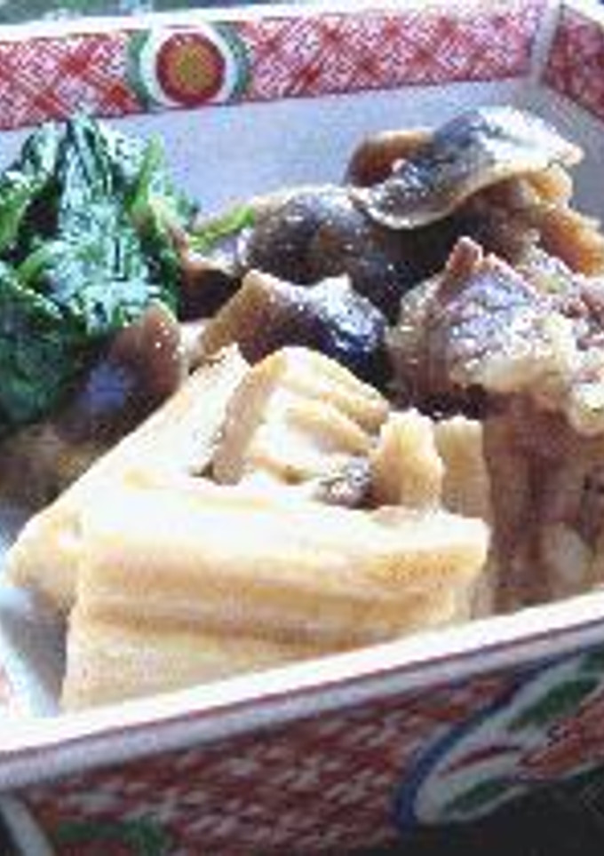生麩ときのこのすき焼き風-レシピのメイン写真