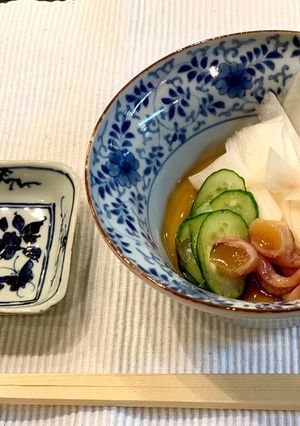 簡単★ウドと赤貝の酢の物-レシピのメイン写真