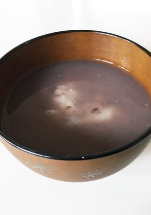 簡単！ “あんもち”がぜんざいに変身☆-レシピのメイン写真