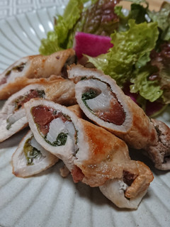 豚肉と梅肉のロール焼き♪-レシピのメイン写真