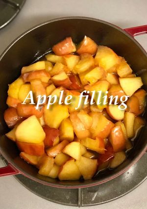 Apple filling 林檎蜂蜜煮-レシピのメイン写真