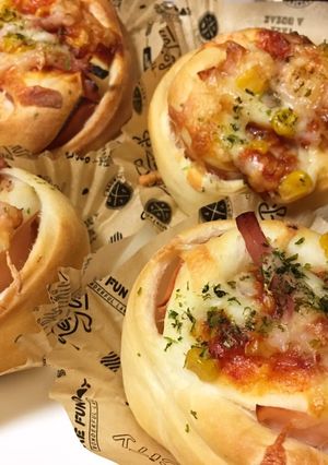ベーコンチーズパン-レシピのメイン写真