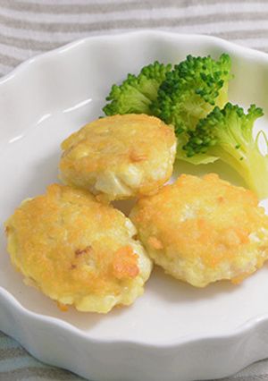 【離乳食完了期】豆腐のチキンナゲット-レシピのメイン写真