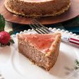 いちごのカッテージチーズケーキ