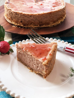 いちごのカッテージチーズケーキ-レシピのメイン写真