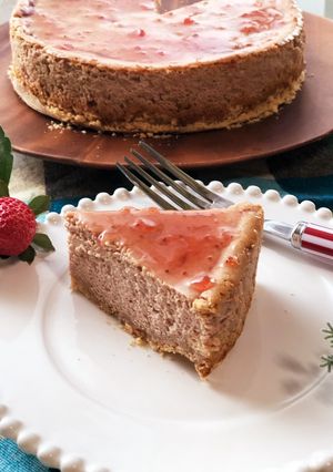 いちごのカッテージチーズケーキ-レシピのメイン写真