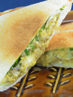 ねぎとサバのホットサンド-レシピのメイン写真