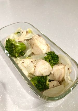 鶏むね肉とブロッコリーのマヨ炒め-レシピのメイン写真
