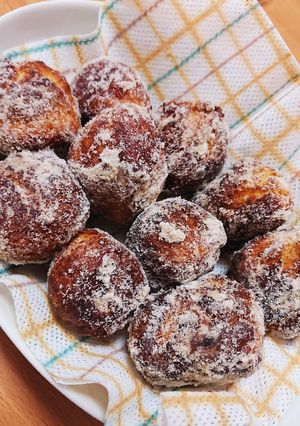 ホットケーキミックスde豆乳ドーナツ-レシピのメイン写真