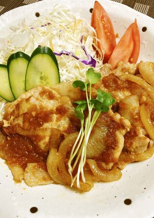 ⭐️⭐️５分で簡単、プロ級のしょうが焼き-レシピのメイン写真