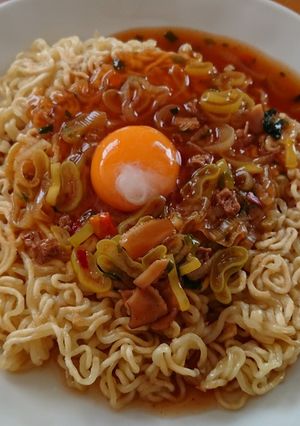 あんかけかた焼きそば風辛ラーメン-レシピのメイン写真