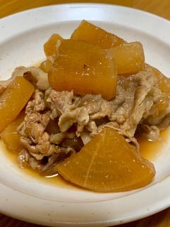 大根と豚肉の煮物-レシピのメイン写真