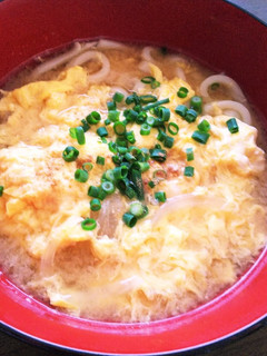 簡単!味噌煮込み風うどん~残った味噌汁で-レシピのメイン写真