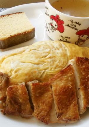 おやこオムライス♫-レシピのメイン写真