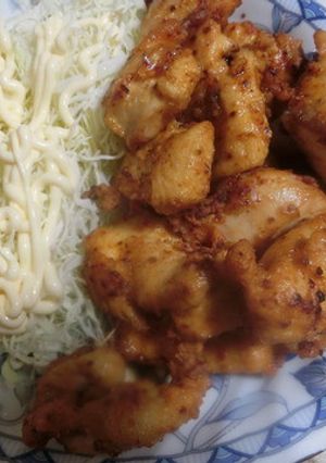 鶏の胸肉のから揚げ、週に３回も作りました-レシピのメイン写真