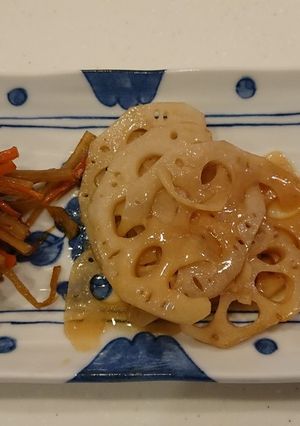 れんこんのきんぴら　おせちにも☆-レシピのメイン写真