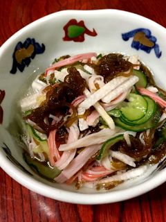 生もずくの具沢山ネバネバ酢の物-レシピのメイン写真