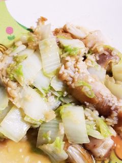 えのき豚巻きの白菜あんかけ-レシピのメイン写真