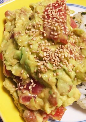 ＊混ぜるだけ！アボカドまぐろ納豆＊-レシピのメイン写真