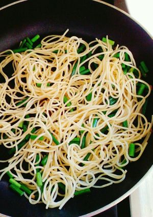 パンチの効いたスパゲッティサラダ-レシピのメイン写真