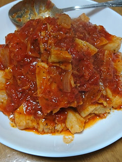 豚バラのトマトソース煮込み-レシピのメイン写真