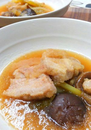 お腹にやさしい豚バラのみぞれ煮-レシピのメイン写真