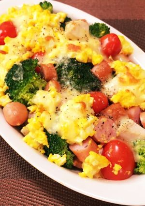 ブロッコリーとチキンのタルタルグラタン-レシピのメイン写真