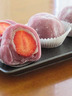 ’’ ちょっと大人の ’’ いちご大福-レシピのメイン写真