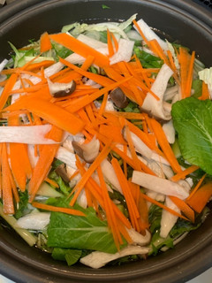 千切り野菜たっぷりしゃぶしゃぶ-レシピのメイン写真