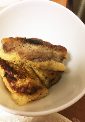 ひき肉のハサミ焼き-レシピのメイン写真