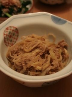 ツナと切干大根の炒め煮-レシピのメイン写真