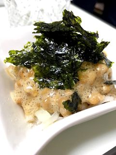 簡単☆納豆と大根と海苔のおつまみ・副菜-レシピのメイン写真