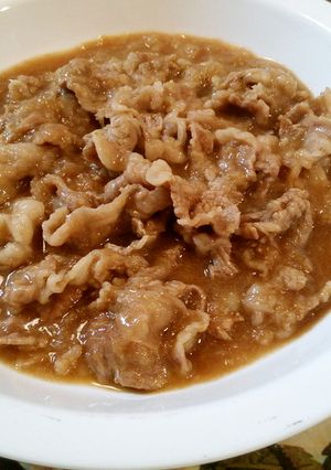作り置きに✨牛肉とおろし玉ねぎの炒め煮✨-レシピのメイン写真