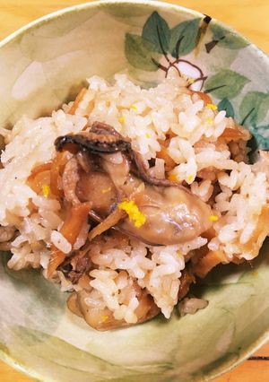 牡蠣ごはん 50分-レシピのメイン写真