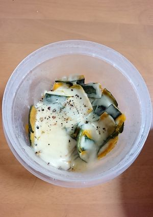 チーズたっぷり!カボチャの皮アレンジ-レシピのメイン写真