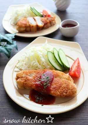 サクッサクの豚カツ&ケチャップソース-レシピのメイン写真