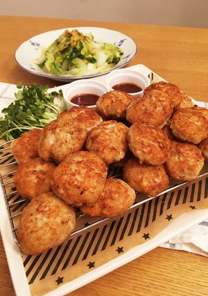材料２つ♡すぐにチキンナゲット！-レシピのメイン写真