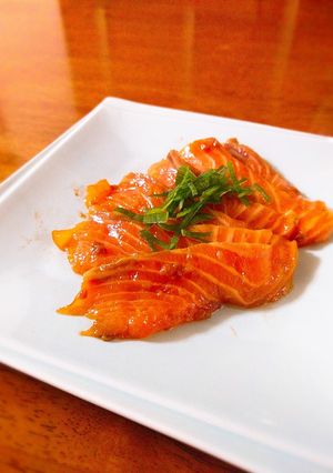 サーモンの醤油麹づけ-レシピのメイン写真