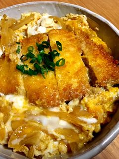 煮込み卵とじソースかつ丼-レシピのメイン写真