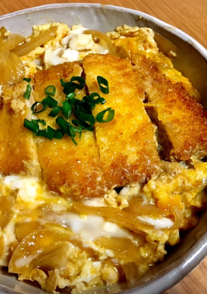 煮込み卵とじソースかつ丼-レシピのメイン写真