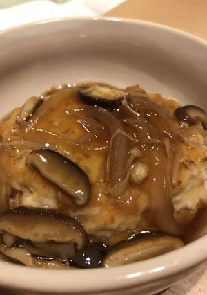 ふわふわ豆腐ハンバーグ☆きのこあんかけ-レシピのメイン写真