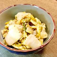 รูปของ リメイク♪白菜の漬物炒め