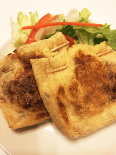 【糖質オフ】納豆チーズのおかず油揚げ-レシピのメイン写真