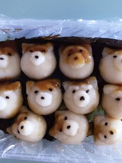 シバ犬みたらし団子 簡単豆腐入みたらシバ-レシピのメイン写真