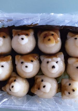 シバ犬みたらし団子 簡単豆腐入みたらシバ-レシピのメイン写真